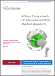 Business Advantage White Paper Download: 4 Keys Components of International B2B Market Research