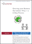 Growing your Business the Indirect Way free white paper download