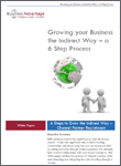 Business Advantage White Paper Download: Growing your Business the Indirect Way